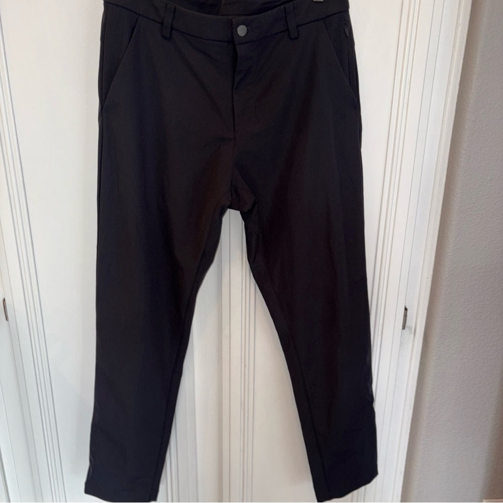 Lululemon Pants Mens  Gray ABC Commission Classic Stretch 5-Pocket Tag Sz 33